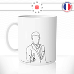 mug-tasse-ref2-homme-dessin-noir-simple-main-pistolet-costume-james-bond-cafe-the-mugs-tasses-personnalise-anse-gauche