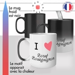 mug magique thermoréactif thermo chauffant personnalisé gastronomie francaise i love jaime boeuf bourguignon idée cadeau fun original