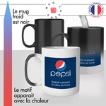 mug magique thermoréactif thermo chauffant personnalisé drole soda idée cadeau original
