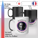 mug magique thermoréactif thermo chauffant personnalisé éléctions 2022 eric zemmour drapeau bleu blanc rouge francais president idée cadeau