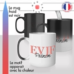 mug magique thermoréactif thermo chauffant personnalisé evjf enterrement de vie de jeune fille futur mariée prenom perso idée cadeau original