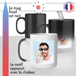 mug magique thermoréactif thermo chauffant personnalisé lunette thug life meme personnalisable votre photo design idée cadeau fun