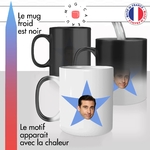 mug magique thermoréactif thermo chauffant personnalisé the office michael scoot personnalisable avec votre photo etoile idée cadeau fun