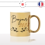 mug-tasse-or-doré-brillant-cadeau-bonjour-2023-nouvel-an-bonne-année-janvier-2024-hello-hiver-résolution-café-thé-personnalisé-personnalisable2