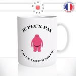 mug-tasse-blanc-brillant-cadeau-je-peux-pas-jai-un-coup-de-soleil-bronzage-vacances-rouge-voyage-humour-café-thé-personnalisé-personnalisable2