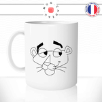 mug-tasse-ref37-dessin-anime-panthere-rose-noir-blanc-tete-simple-cafe-the-mugs-tasses-personnalise-anse-gauche
