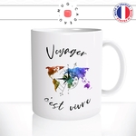 mug-tasse-blanc-brillant-cadeau-voyager-cest-vivre-voyageur-voyageuse-tour-du-monde-terre-planete-boussole-café-thé-personnalisé-personnalisable2