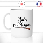 mug-tasse-blanche-prenom-personnalisable-personnalisé-petit-chasseur-carabine-fusil-enfant-chasse-mignon-idée-cadeau-originale