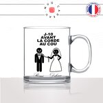 mug-cadeau-en-verre-futurs-marié-corde-au-cou