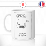 mug-tasse-ref9-drole-tea-no-anarchy-in-uk-cafe-the-mugs-tasses-personnalise-anse-gauche