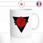 mug-tasse-ref30-fleur-rose-rouge-vert-noir-triangle-dessin-cafe-the-mugs-tasses-personnalise-anse-droite