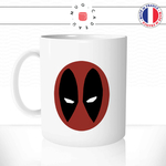 mug-tasse-ref45-super-hero-deadpool-rond-rouge-noir-silhouette-visage-cafe-the-mugs-tasses-personnalise-anse-gauche