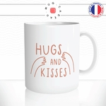 mug-tasse-hugs-and-kisses-calin-bisou-mignon-amour-couple-cafe-idee-cadeau