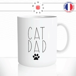 mug-tasse-cat-dad-chat-papa-chaton-mignon-patte-animal-animaux-idee-cadeau-original