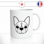 mug-tasse-chien-dog-compagnie-pug-french-buldog-francais-tete-dessin-animal-mignon-enfant-idée-cadeau-personnalisé-original-cafe-thé