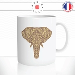 mug-tasse-elephant-dessin-mandala-defenses-ivoir-oreilles-cafe-the-idée-cadeau-personnalisé-original