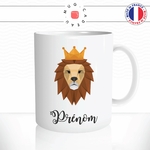 mug-tasse-animal-lion-roi-savanne-couronne-origami-enfant-drole-mignon-dessin-animé-classique-culte-cool-fun-mugs-tasses-café-thé-idée-cadeau-original-prénom-personnalisé-personnalisable1