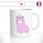 mug-tasse-ref1-lama-licorne-rose-mignon-cafe-the-mugs-tasses-personnalise-anse-droite-min