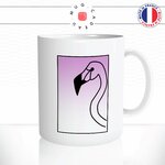 mug-tasse-ref3-flamand-rose-noir-carre-degrade-couleur-dessin-cafe-the-mugs-tasses-personnalise-anse-droite-min