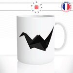 mug-tasse-ref3-oiseau-grue-origami-noir-cafe-the-mugs-tasses-personnalise-anse-droite-min