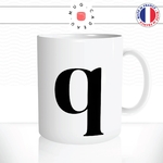 mug-tasse-Q-initiale-alphabet-prenom-nom-calligraphie-majuscule-minuscule-original-café-thé-idée-cadeau-personnalisable-fun