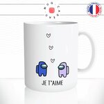 mug-tasse-coupl-geek-amour-jeux-video-pc-gamer-among-us-coeur-humour-café-thé-idée-cadeau-original-personnalisable2-min