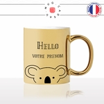 mug-tasse-or-doré-koala-hello-bonjour-prénom-personnalisable-drole-mignon-animal-noir-fun-café-thé-idée-cadeau-original-personnalisé-gold2-min