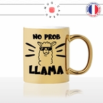 mug-tasse-or-doré-lama-no-prob-llama-problem-drole-mignon-animal-noir-fun-café-thé-idée-cadeau-original-personnalisé-gold2-min