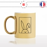 mug-tasse-or-doré-lapin-oreilles-enfant-humour-dessin-drole-mignon-animal-noir-fun-café-thé-idée-cadeau-original-personnalisé-gold-min