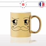 mug-tasse-or-doré-moustache-homme-kawaii-dessin-mignon-animal-noir-fun-café-thé-idée-cadeau-original-personnalisé-gold2-min