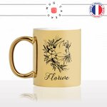 mug-tasse-or-doré-fleurs-chats-animal-chaton-dessin-noir-fun-café-thé-idée-cadeau-original-personnalisable-gold-prénom-personnalisable-min