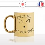 mug-tasse-or-doré-jpeux-pas-jai-mon-chat-cat-humour-mignon-animal-chaton-noir-fun-café-thé-idée-cadeau-original-personnalisé-gold-min