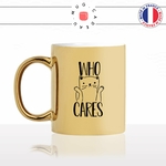 mug-tasse-or-doré-who-cares-chat-cat-humour-mignon-animal-chaton-noir-fun-café-thé-idée-cadeau-original-personnalisé-gold-min