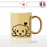 mug-tasse-or-doré-chien-dog-amour-caniche-bichon-race-mignon-animal-chiot-noir-fun-café-thé-idée-cadeau-original-personnalisé-gold2-min