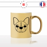 mug-tasse-or-doré-tete-de-chien-race-bulldog-pug-amour-mignon-animal-chiot-noir-fun-café-thé-idée-cadeau-original-personnalisé-gold2-min