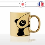 mug-tasse-or-doré-ours-panda-caché-dessin-drole-mignon-animal-noir-fun-café-thé-idée-cadeau-original-personnalisé-gold2-min