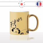 mug-tasse-or-doré-ours-panda-roulade-dessin-drole-mignon-animal-noir-fun-café-thé-idée-cadeau-original-personnalisé-gold2-min