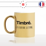 mug-tasse-doré-or-gold-timbré-fiere-de-lettre-poste-fonctionnaire-folle-femme-humour-fun-idée-cadeau-personnalisé-café-thé-min