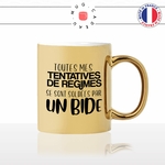 mug-tasse-doré-or-gold-tentative-bide-gros-ventre-de-maigrir-régime-sport-drole-humour-fun-idée-cadeau-personnalisé-café-thé2-min