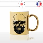 mug-tasse-doré-or-gold-homme-hipster-tete-de-mort-lunettes-de-soleil-barbe-tatouage-cool-humour-fun-idée-cadeau-personnalisé-café-thé2-min