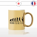 mug-tasse-or-doré-gold-bron-to-be-flic-evolution-humaine-humao,-singe-prehistoire-métier-police-cool-idée-cadeau-fun-café-thé-personnalisé2-min