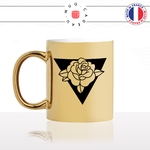 mug-tasse-doré-or-gold-fleur-rose-dessin-triangle-noir-bouquet-offrir-femme-flower-original-yoga-fun-idée-cadeau-personnalisé-café-thé
