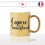 mug-tasse-or-gold-doré-cigare-et-sauciflard-cigario-fumer-fumeur-saucisson-charcuterie-coppa-figatellu-lonzu-idée-cadeau-personnalisé-café-thé2-min