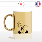 mug-tasse-gold-or-doré-jeux-video-kirby-enervé-etoiles-gaming-mario-nintendo-gamer-humour-café-thé-idée-cadeau-fun-personnalisé-chocolat-min