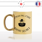 mug-tasse-doré-or-gold-jpeux-pas-je-suis-agent-secret-oss117-james-bond-travail-collegue-humour-fun-idée-cadeau-personnalisé-café-thé-min
