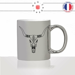 mug-tasse-silver-argenté-argent-tete-de-buffle-crane-dessin-noir-fun-café-thé-idée-cadeau-original-personnalisable2-min