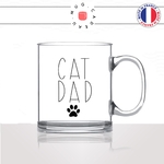 mug-tasse-en-verre-transparent-glass-déco-cat-dad-papa-chats-mignon-animal-chaton-dessin-noir-fun-café-thé-idée-cadeau-original-personnalisable2-min