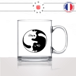 mug-tasse-en-verre-transparent-chats-yin-yang-bouddha-japon-chine-mignon-animal-chaton-noir-fun-café-thé-idée-cadeau-original-personnalisé2-min