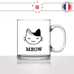 mug-tasse-en-verre-transparent-animaux-mignon-meow-tete-de-chat-mignon-animal-chaton-noir-fun-café-thé-idée-cadeau-original-personnalisé2-min