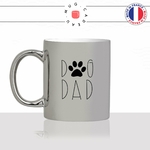 tasse-mug-argenté-silver-dog-dad-papa-chien-patte-amour-mignon-animal-chiot-noir-fun-café-thé-idée-cadeau-original-personnalisé-min